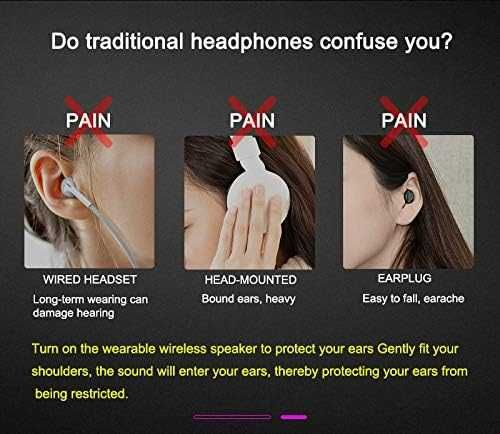 Bluetooth Neck Speaker – Coluna Portátil de Pescoço