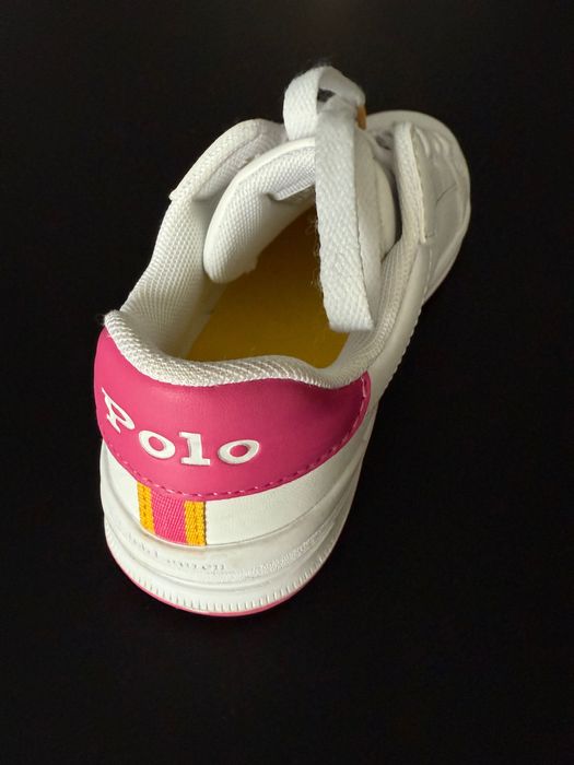 Dla dziewczynki piękne Polo Ralph Lauren trampki 32 21,5 cm