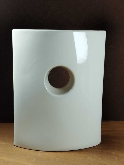 Vaso Moderno Branco Jaliang