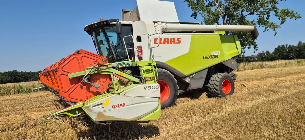 Claas 760 business edition v900 mercedes  garażowany, full opcja,