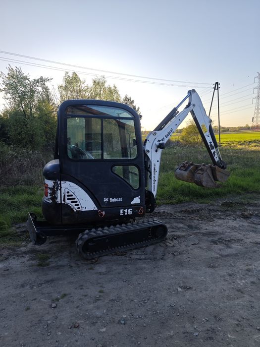 Bobcat E16 14r minikoparka