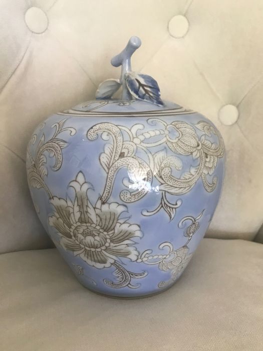 Amfora Waza  niebieska