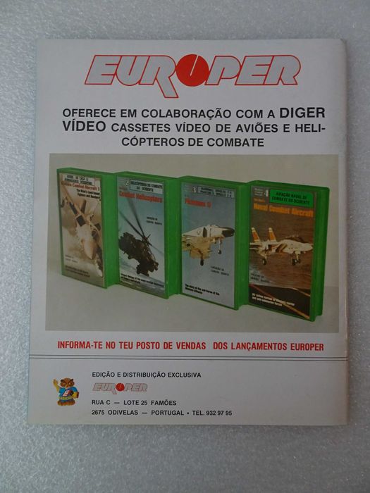 Caderneta de cromos vazia - Os Gigantes do Céu - Europer