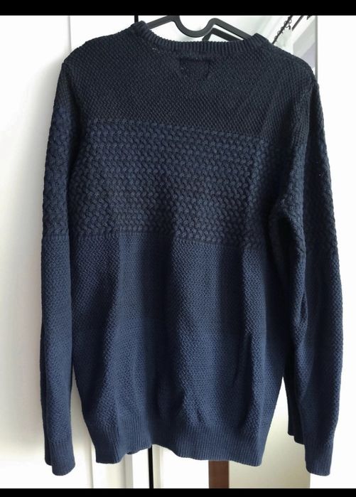 Granatowy sweter Clockhouse L