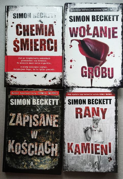 Simon Beckett-Chemia śmierci,Zapisane w kościach, Wołanie grobu, Rany