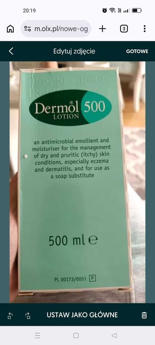 Dermol 500 dwa opakowania