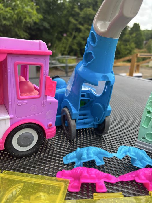 Ciastolina zestaw playdoh play doh odkurzacz piesek pieczątki
