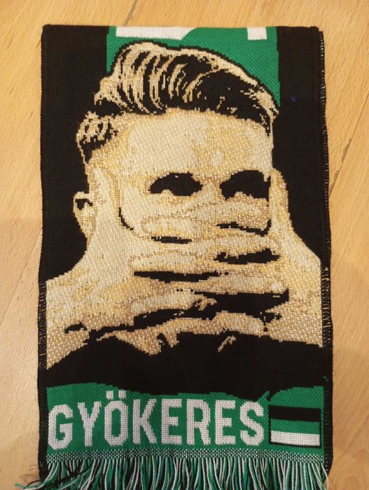 Cachecol Viktor Gyökeres jogador Sporting futebol goleador coleção