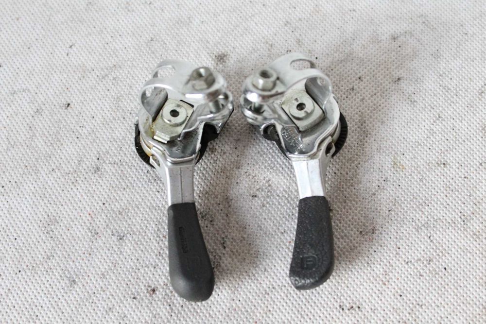 manetki THUMB shimano SL-MT50 lata 80'  retro mtb 3x6s 0825cis
