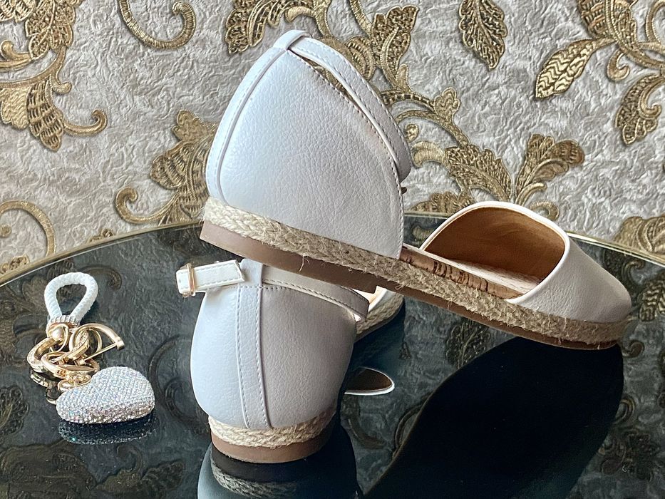 Кожаные Свадебные туфли NEXT. Туфли невесты. Туфельки. Босоножки.