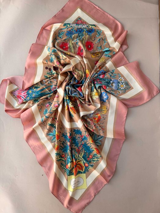 Платок Gucci  Рожева