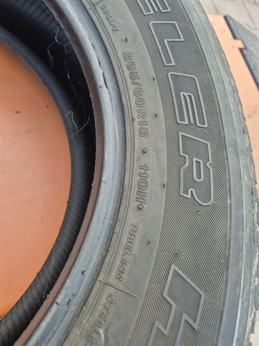 Opony letnie 265/60 R18 110H Bridgestone Dueler H/T