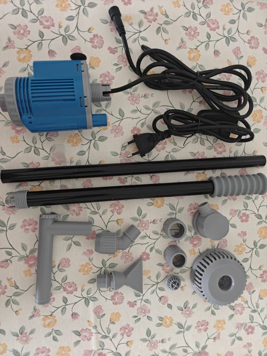 Bomba para limpeza de aquário