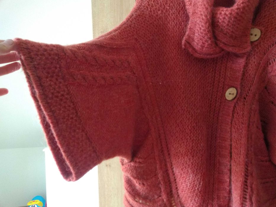 Kamizelka ponczo nietoperz narzutka