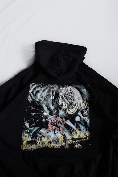 Худі Iron Maiden 90s & santa cruz щільне AcDc sk8 сток вінтаж slipknot