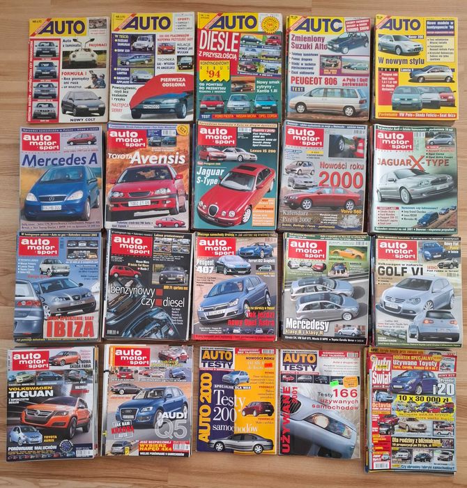 Czasopisma kolekcja - Auto International i AUTO MOTOR I SPORT
