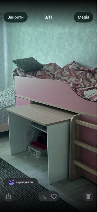 Ліжко горище дитяче