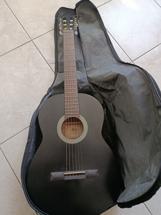 Классическая гитара Cort AC100 BKS (Black Satin)