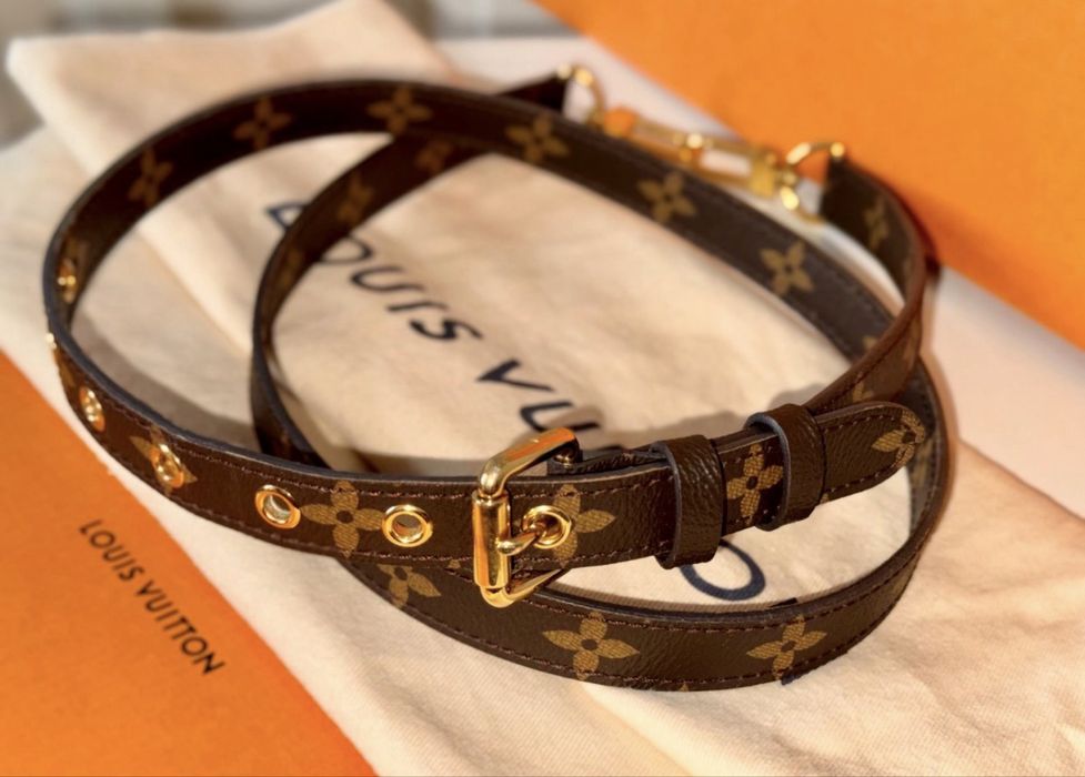 Pasek louis vuitton z rachunkiem monogram
