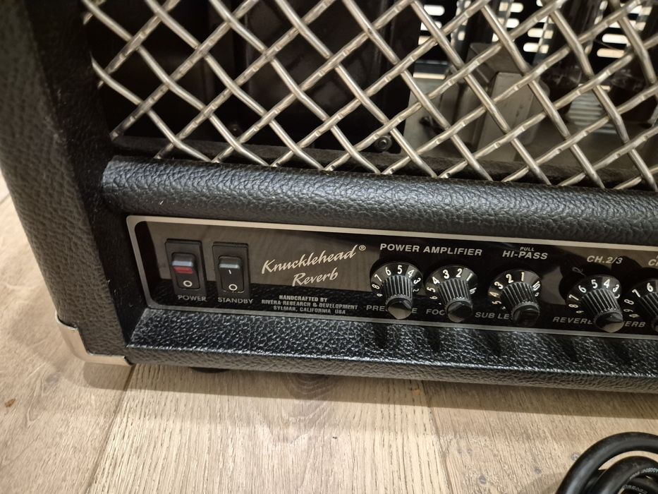 Rivera Knucklehead Reverb + oryginalny sterownik MIDI stan idealny KR7
