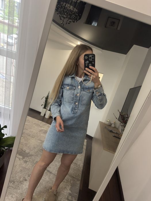 Плаття джинсове сукня reserved xs