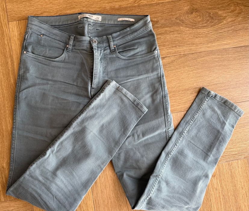 Spodnie jeansy MNG Man 40/44/30 Patrick slim szary