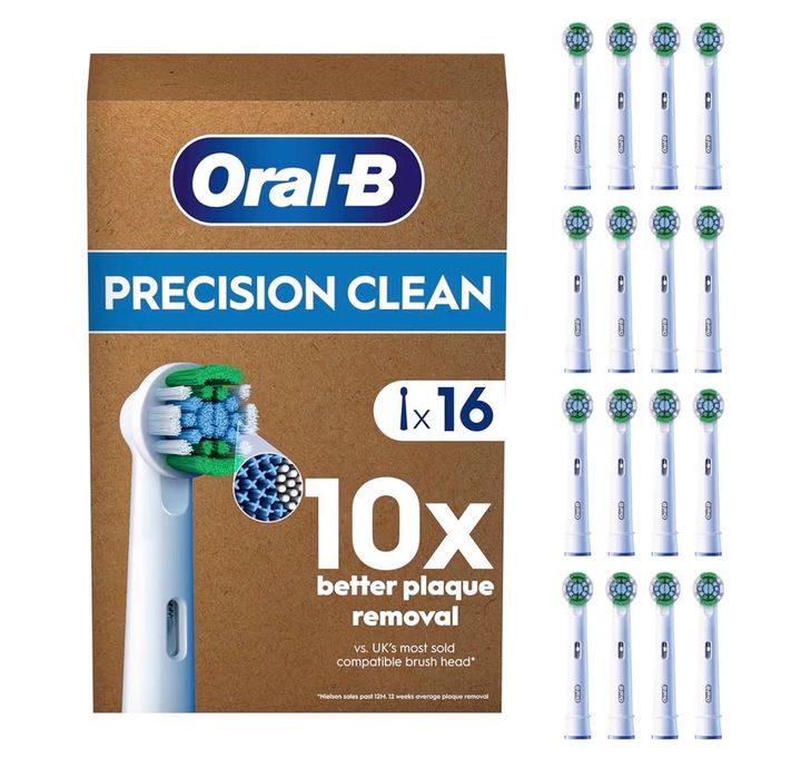 Końcówki oral-b 16 sztuk oryginalne