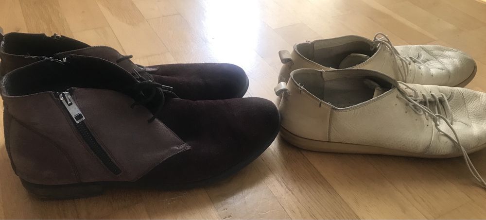 Ботинки Diezel і кеди Geox