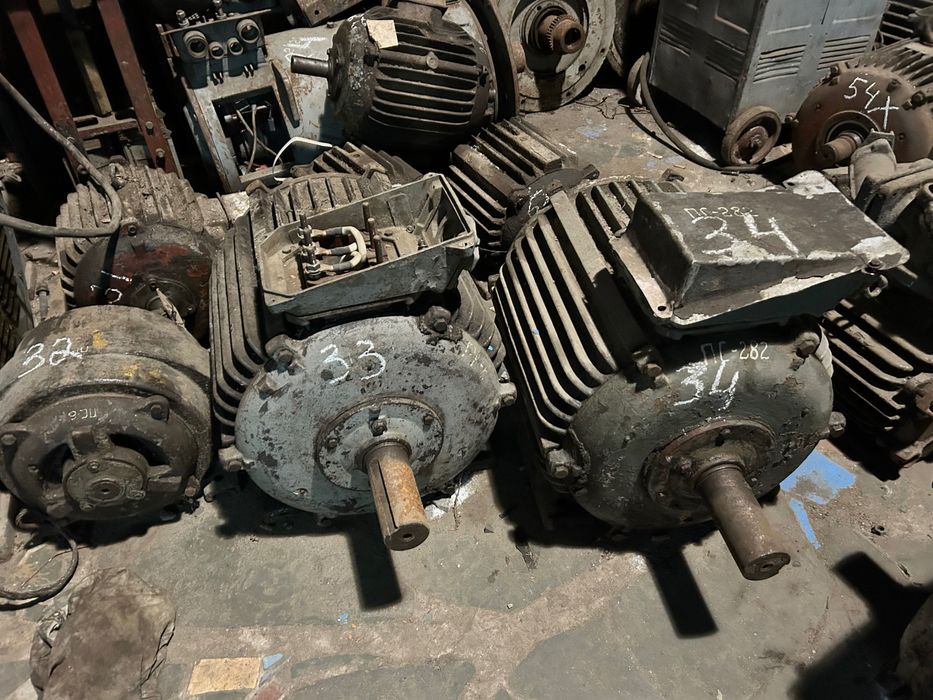 Продам електродвигуни гуртом б/у Богодухывський р-н Харківська обл