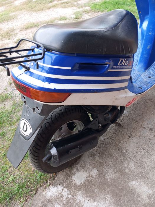 Хонда Дио на ходу