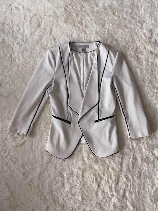 Biała marynarka H&M rozm. M/38
