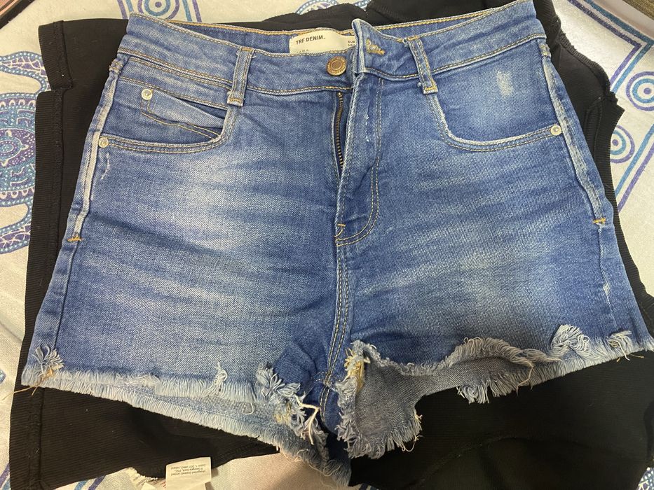 Джинсові кроткі шорти