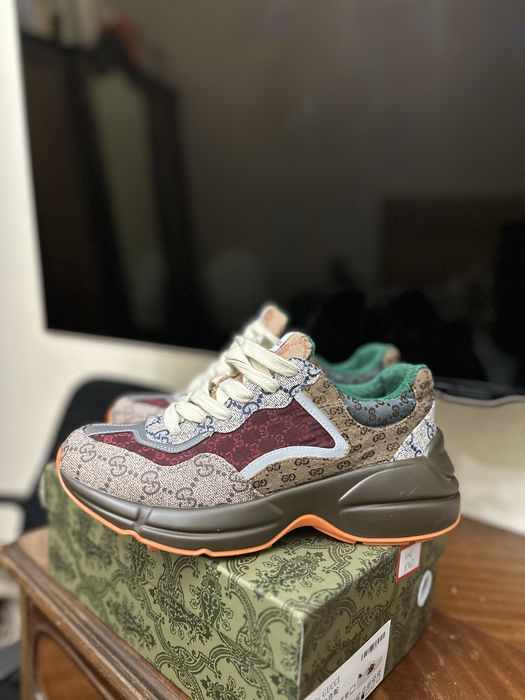 Gucci GG Rhyton Leather
