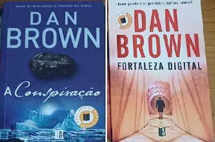 Livros de bolso Dan Brown