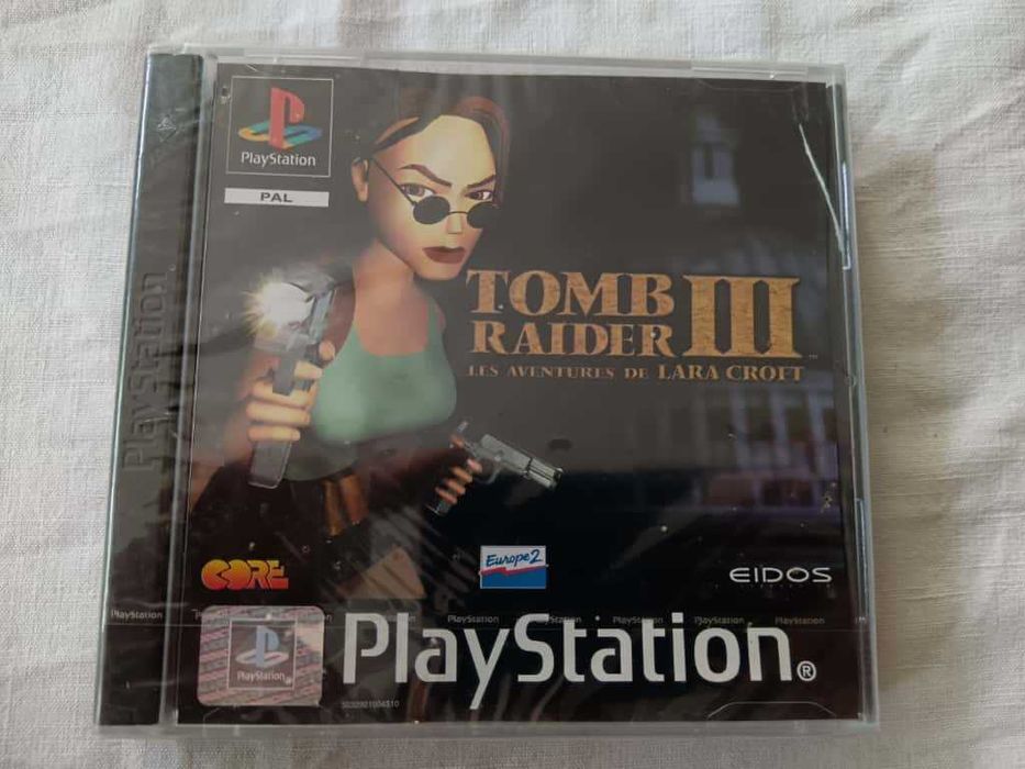 Tomb Raider III [Sony PlayStation, 1998] New | Sealed | PAL | FR