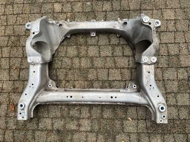 Mercedes W223 S Klasa Kołyska Sanki przód