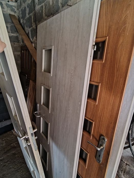 Drzwi wewnętrzne pokojowe 80 3 sztuki