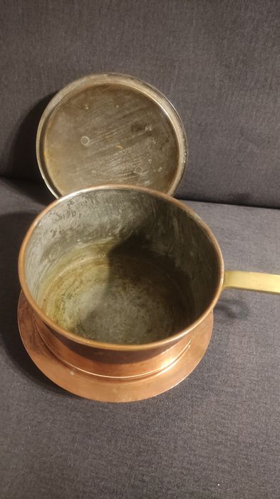 Rondel miedziany vintage