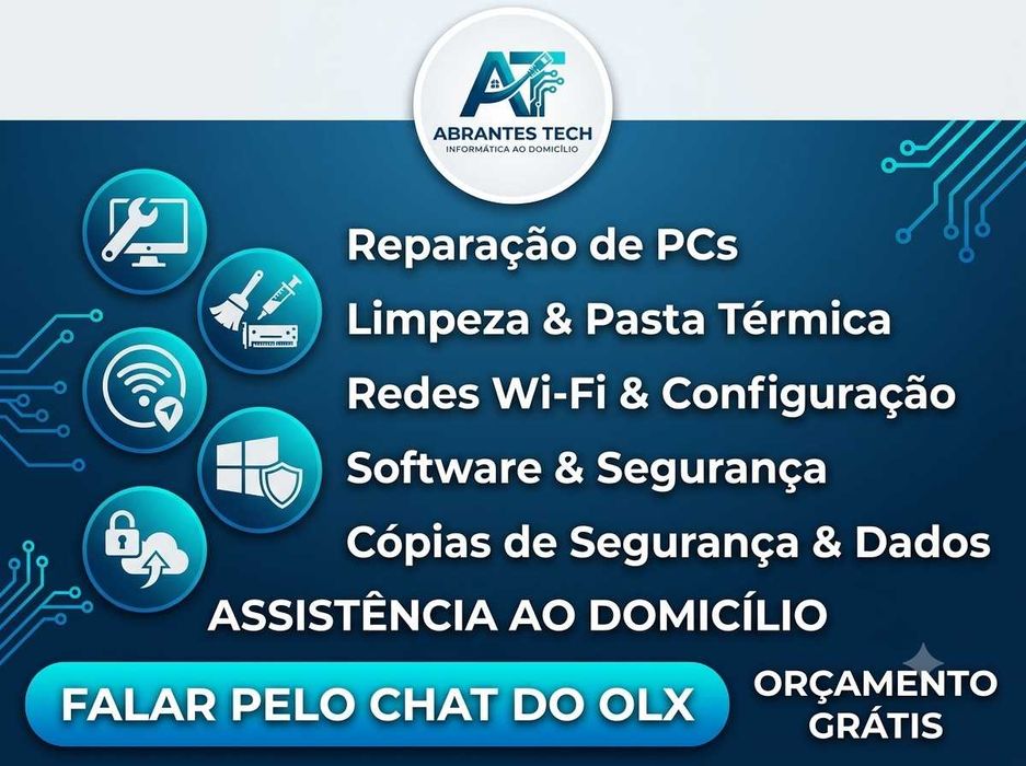 Assistência Informática ao Domicílio | Reparações, Redes e PCs