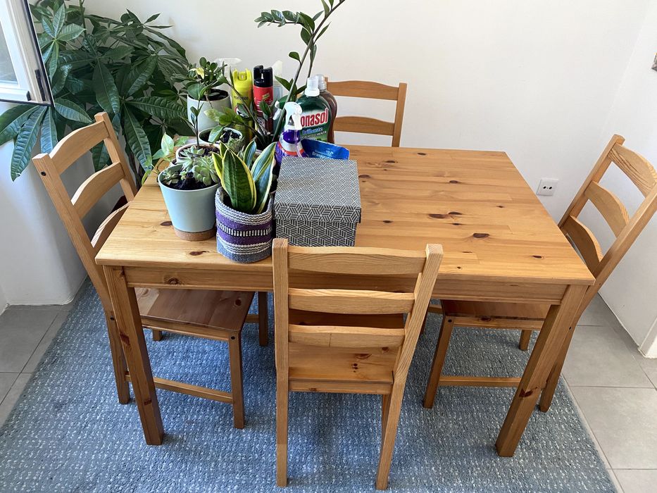 Mesa c/4 cadeiras Jokkmokk