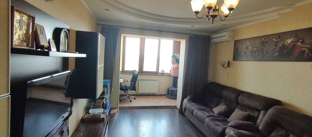 2 комн Троещина Бальзака 55 ТРЦ Район 13эт Евроремонт 2017 55квм