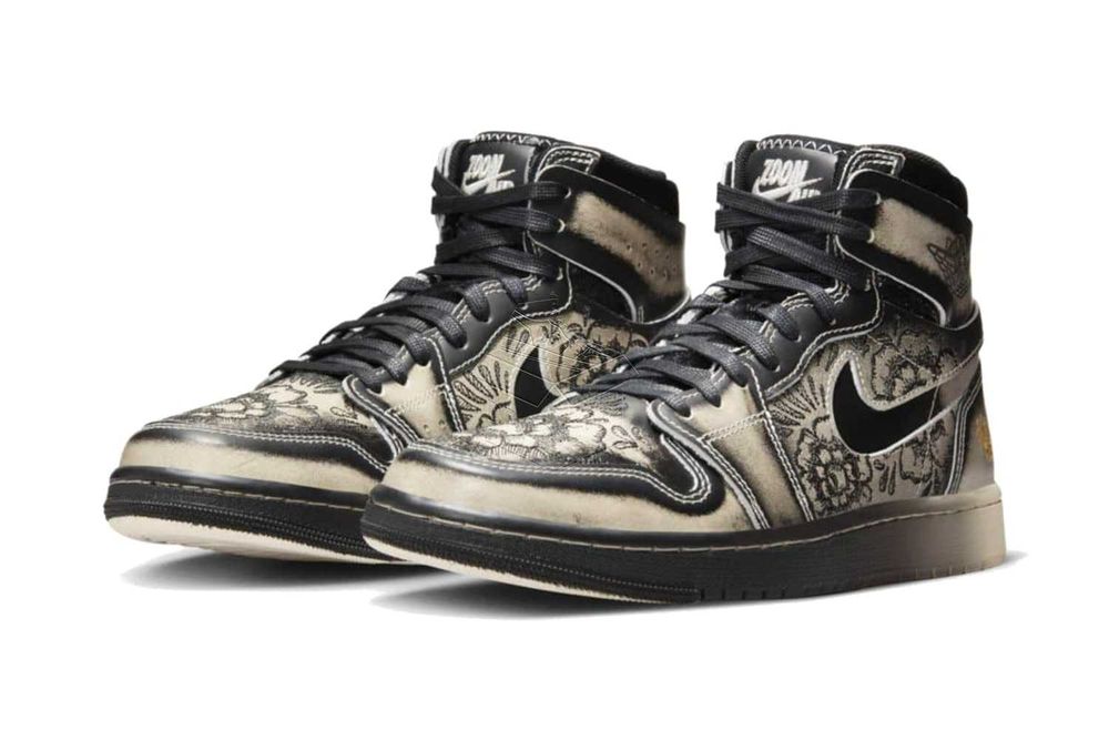 Nike AIR JORDAN 1 High Zoom CMFT 2 Día De Muertos – Buty | FQ8155–010