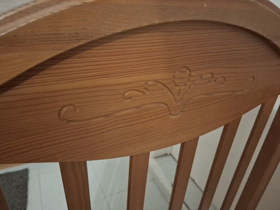 Cama de bebé madeira