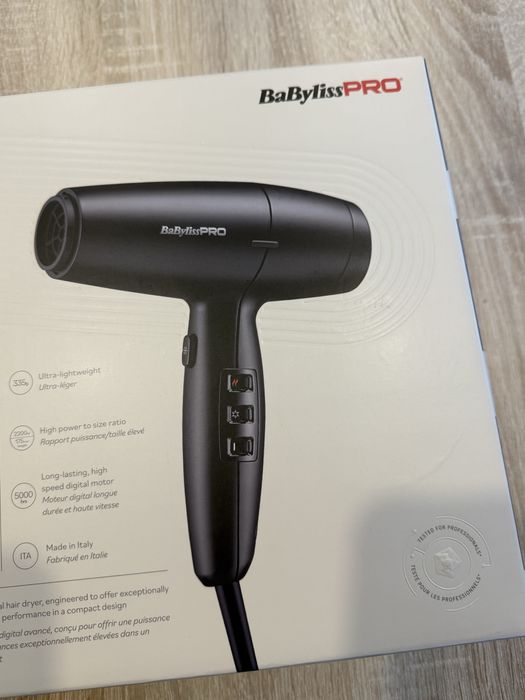 Suszarka BaByliss PRO Lupia HS Digital 2200W