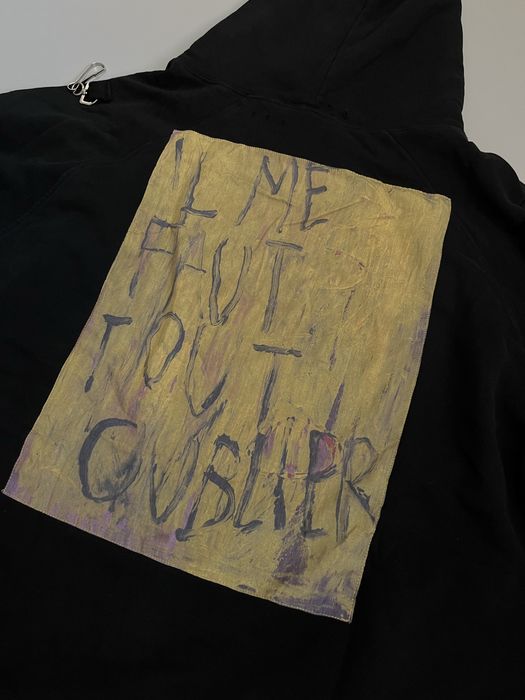 Raf Simons 2017ss フーディー Raf Simons x Philippe Vandenberg Washed Hoodie Size L Oversized: 6