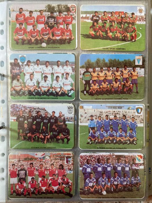 Calendários de Futebol - Equipas Portuguesas (preço unitário)