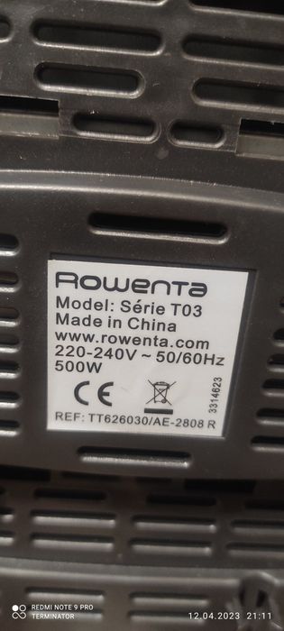 Тостер Rowenta prelude T03