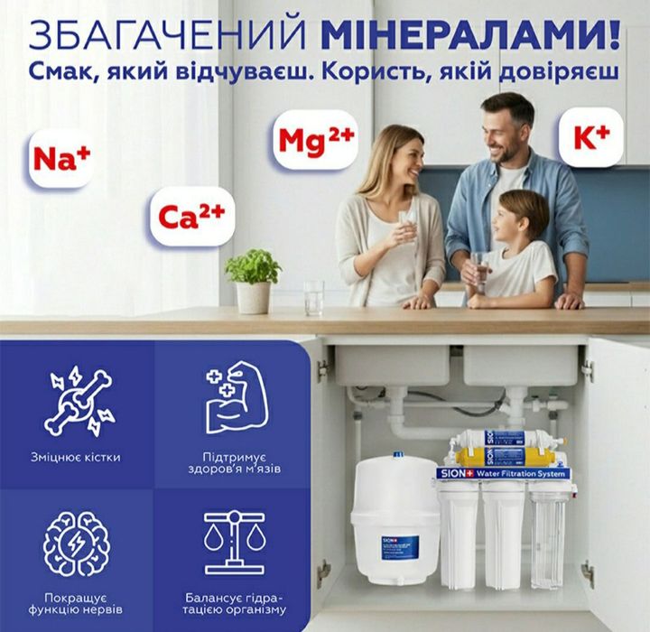 Фільтр - осмос з мінералізатором Ecosoft  . Монтаж .