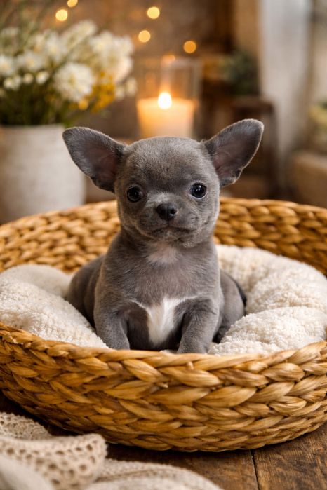 Хлопчик чіхуахуа в коббі типі