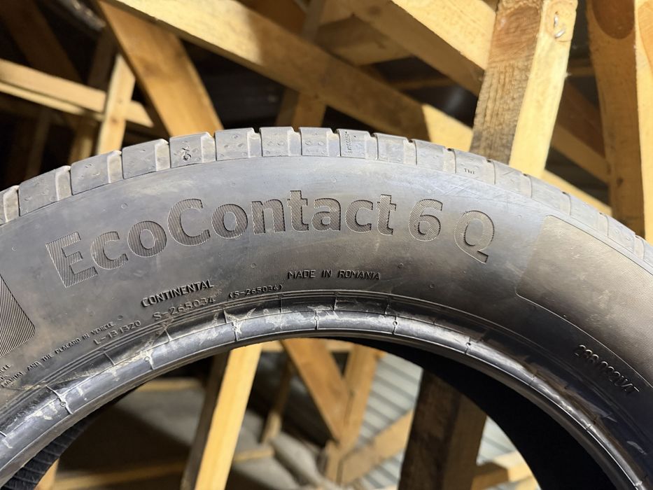 Шини літо 215/60R18 Continental ECO CONTACT 6 25рік 4шт як нова